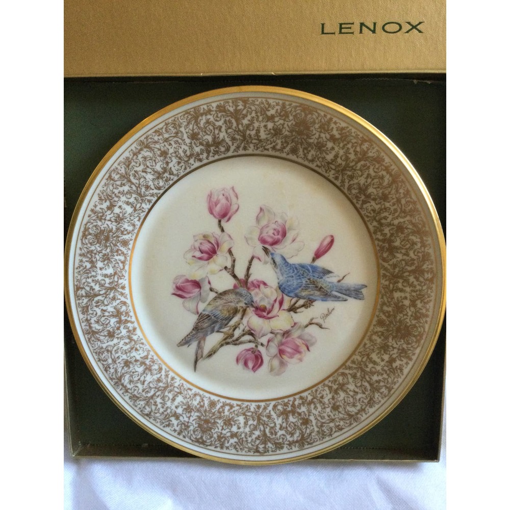 Lenox Mountain Bluebird Plate